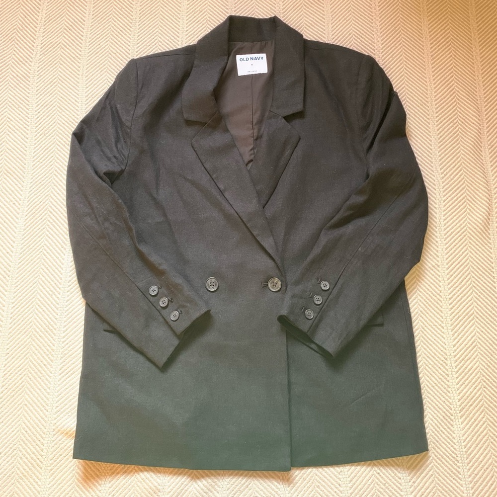 Old Navy linen blazer-M